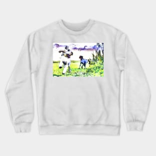 Chase Me Spinone Crewneck Sweatshirt